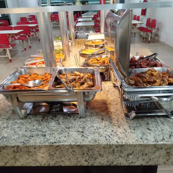 Buffet do restaurante