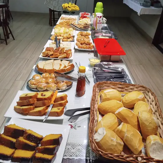 Buffet do café da manhã