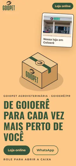 Goiopet Agroveterinária no celular