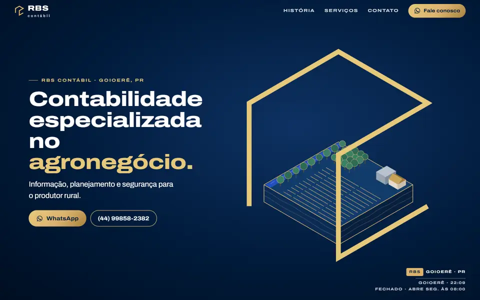 RBS Contábil no computador